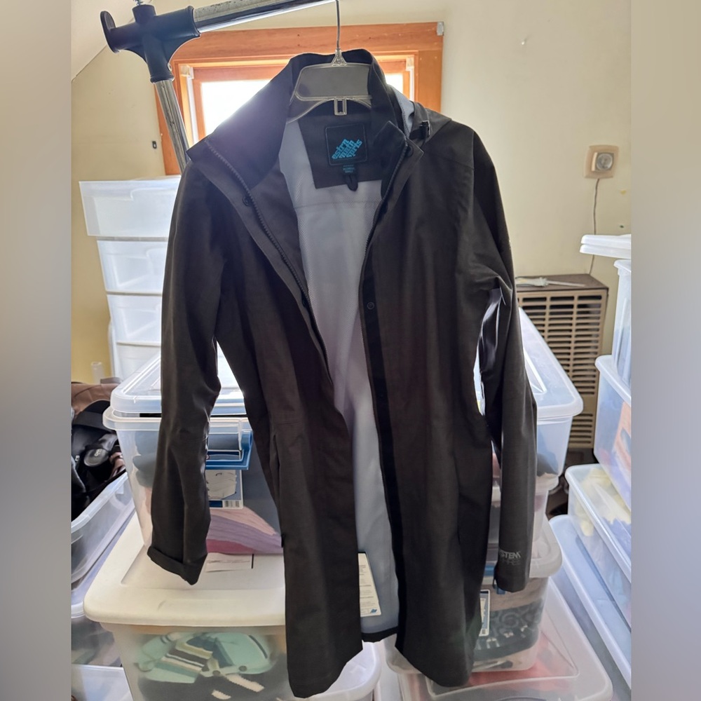 Eastern Mountain Sports Charcoal Raincoat